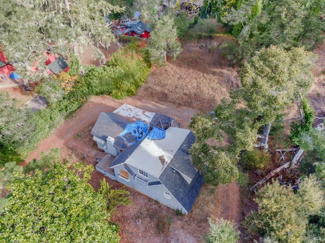 drone / aerial view