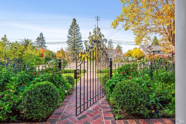 view of gate