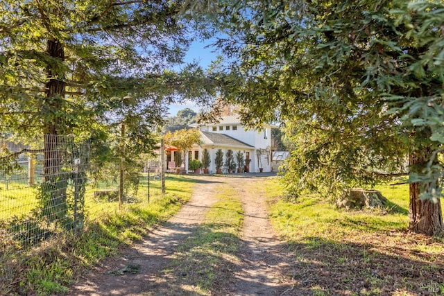 view of front of house