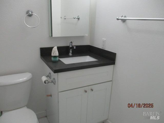 46 Tahoe Cir, Novato, CA 94947 - bathroom with toilet and vanity