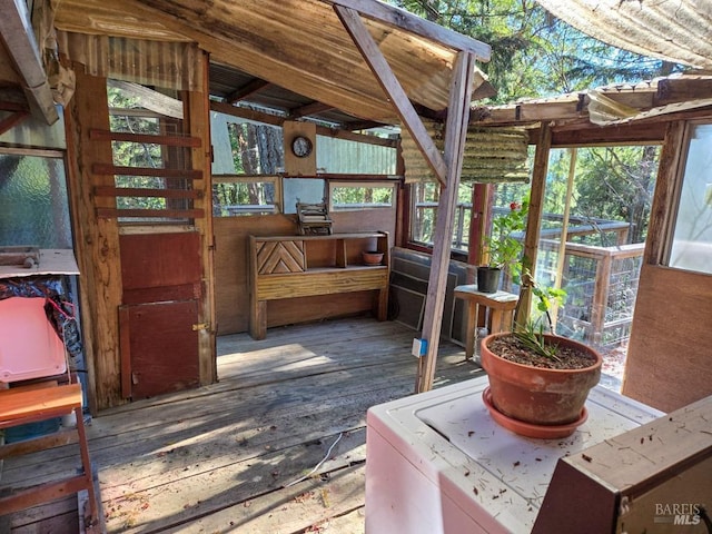 29500 Timberline Rd, Willits, CA 95490 - view of wooden deck