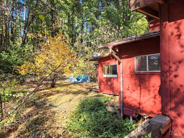 view of property exterior