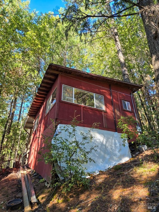 view of outdoor structure