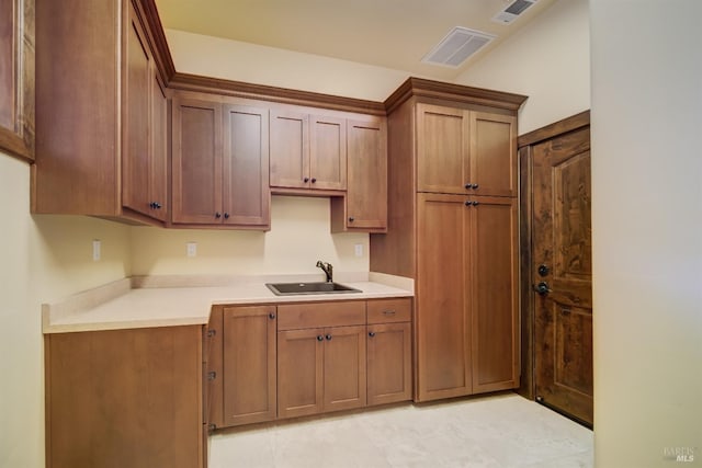 kitchen featuring sink