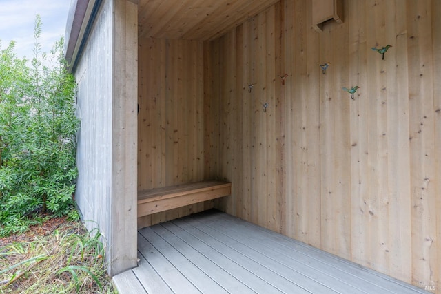 42267 Forecastle, The Sea Ranch, CA 95497 - relaxing sauna with hardwood / wood-style flooring and wooden walls