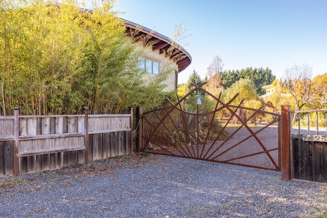 view of gate