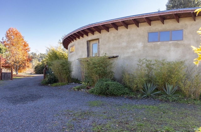 view of side of home