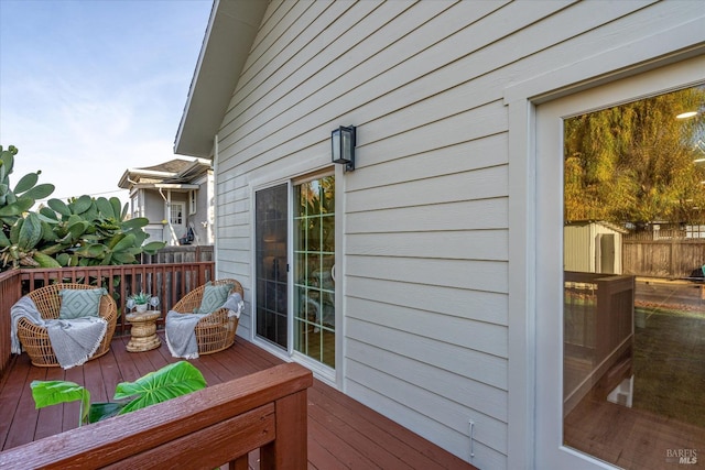 2221 Adrian St, Napa, CA 94558 - view of wooden deck