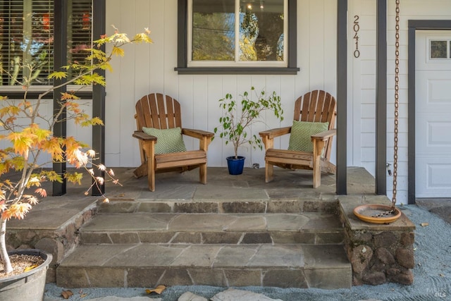 view of patio / terrace featuring a porch