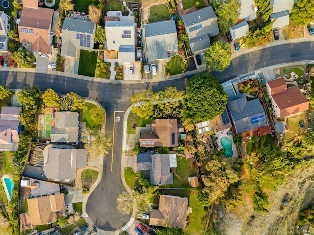 drone / aerial view