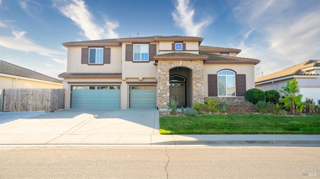 3914 Stonington Ct, Fairfield, CA 94533 - view of front facade featuring stucco siding, an attached garage, and driveway