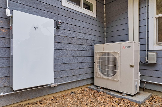 entrance to property with ac unit