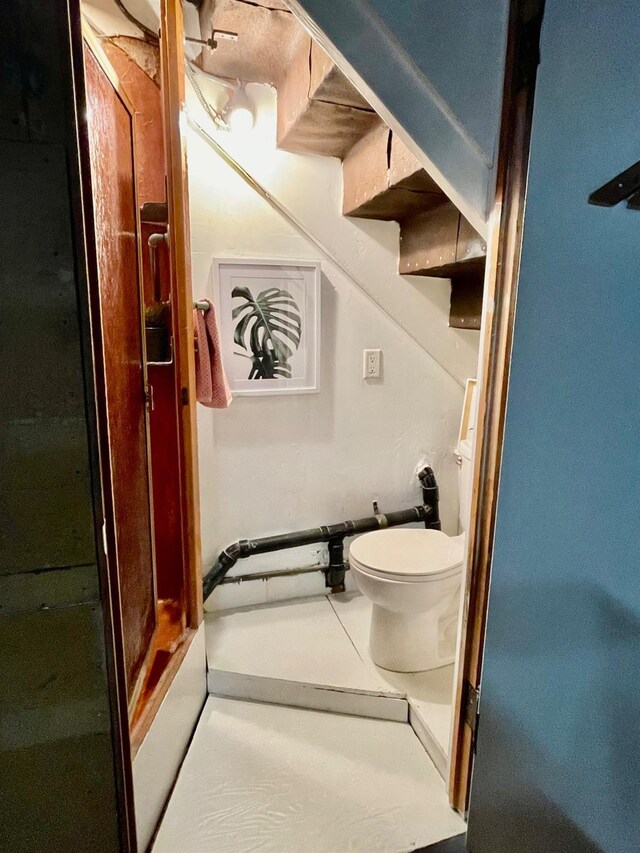 bathroom with toilet