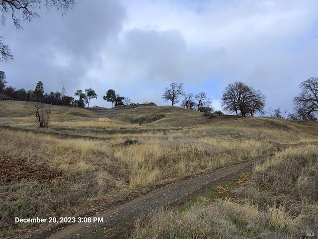 view of nature featuring a rural view