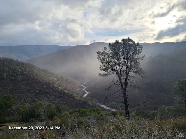 view of mountain feature