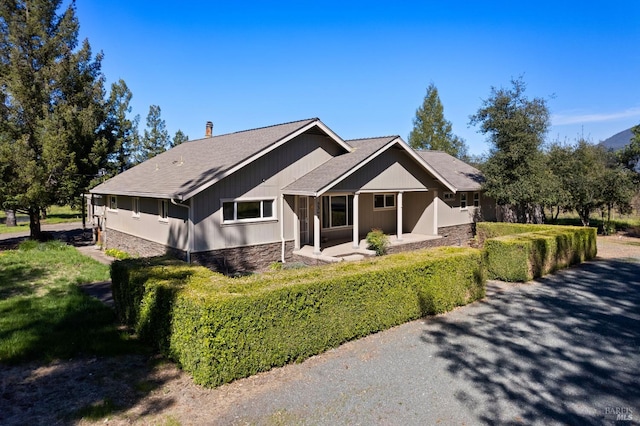 view of front of house