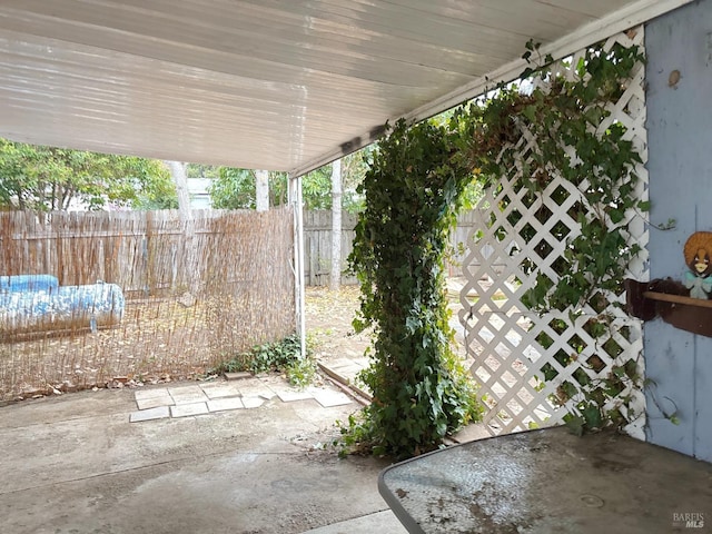 view of patio / terrace