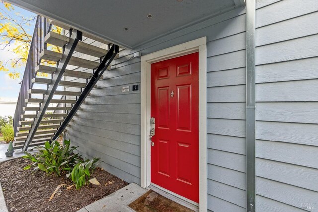 view of entrance to property