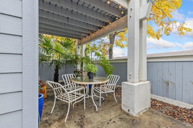 view of patio / terrace