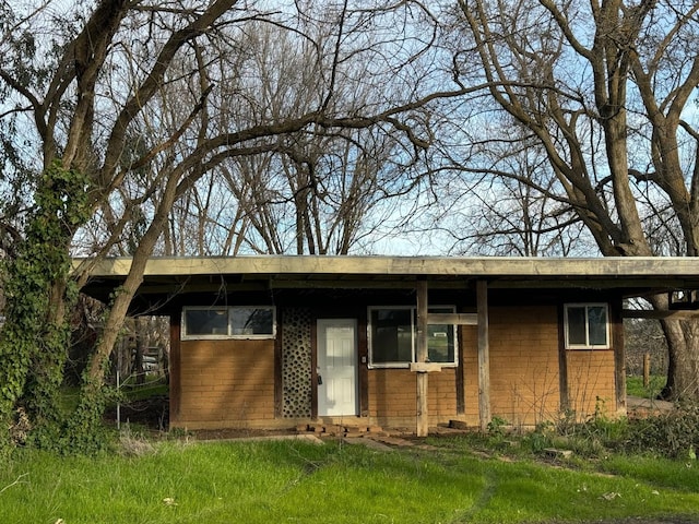 view of horse barn