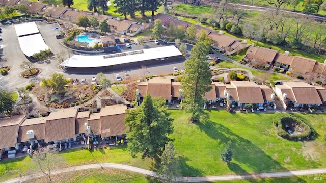 bird's eye view featuring a residential view