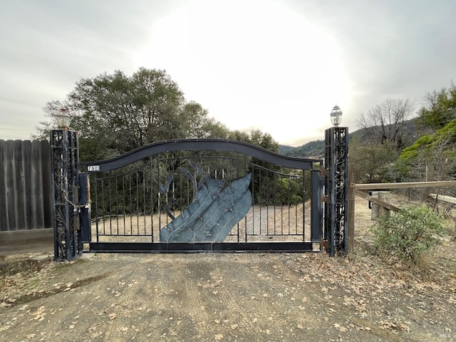 view of gate