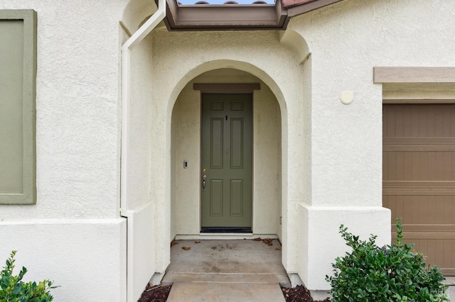 view of property entrance