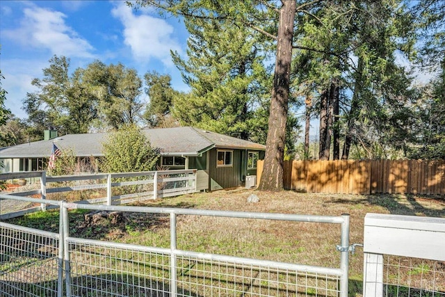 view of ranch-style house