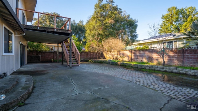 view of patio / terrace