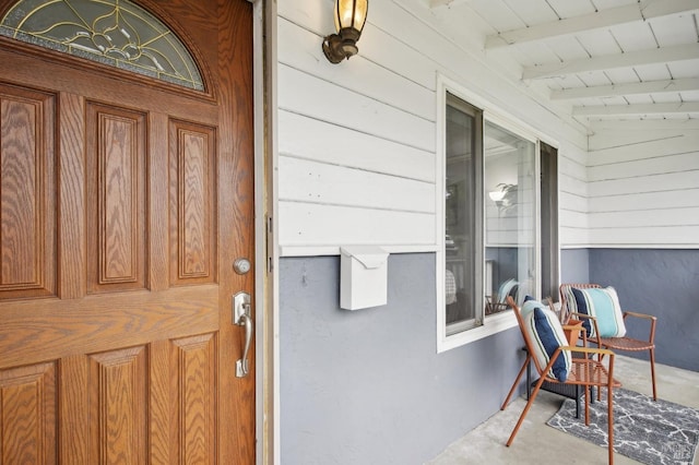 view of property entrance