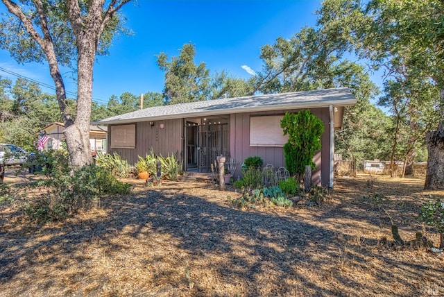 view of ranch-style house