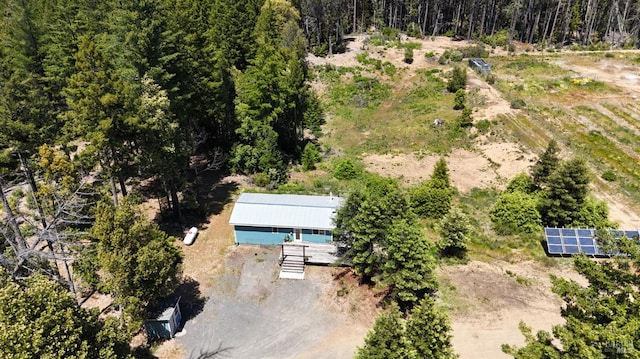 34620 Eureka Hill Rd, Point Arena, CA 95468 - view from above of property with a forest