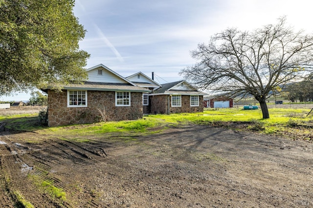 view of ranch-style house