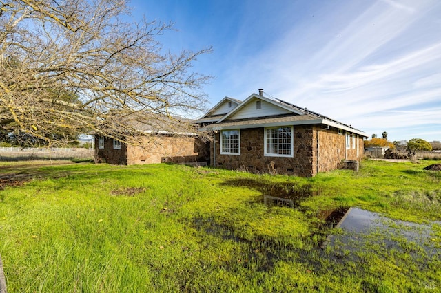 view of home's exterior