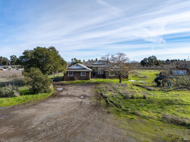 view of ranch-style house