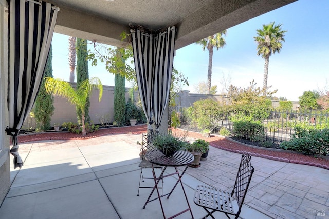 view of patio / terrace