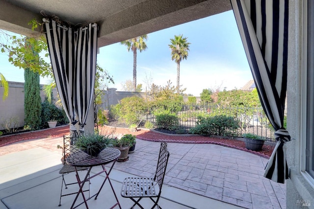 view of patio / terrace