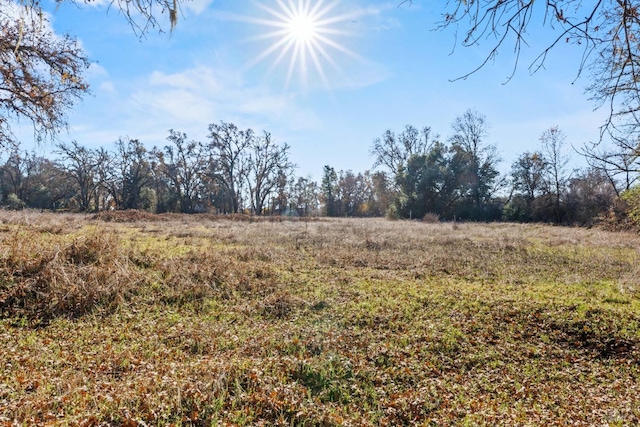 view of landscape with a rural view