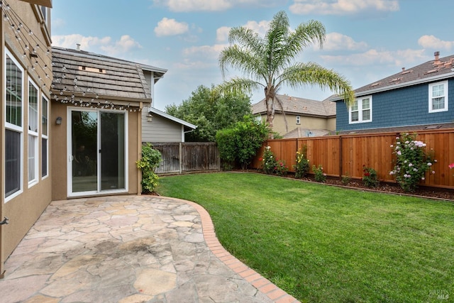 20 Oak Grove Dr, Novato, CA 94949 - view of yard featuring a fenced backyard and a patio area