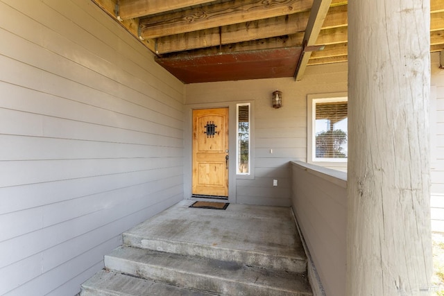 view of entrance to property