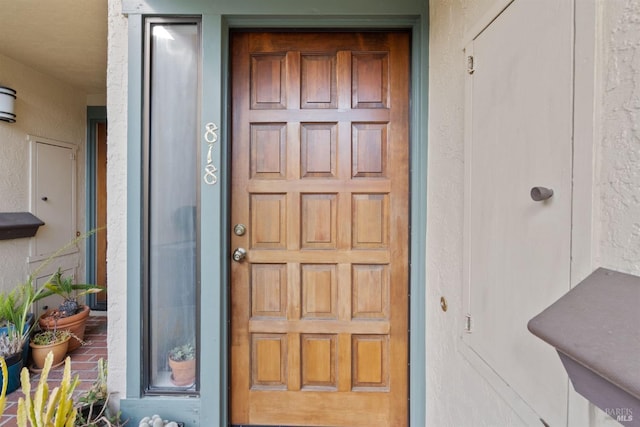 view of property entrance