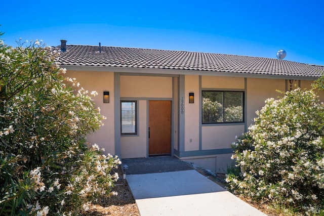 view of entrance to property