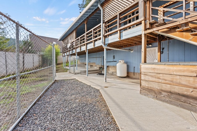 exterior space featuring a patio