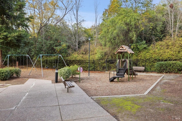 view of playground