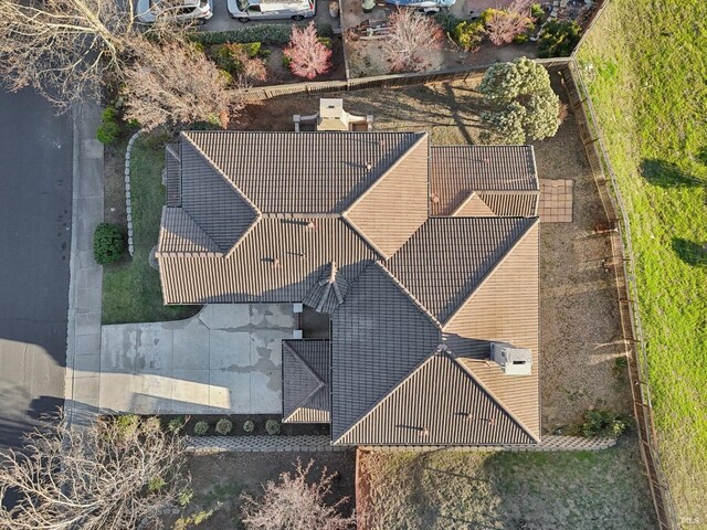 drone / aerial view