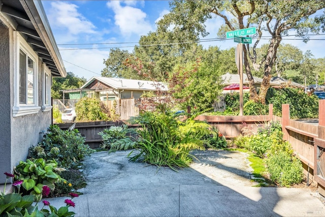 exterior space featuring a patio