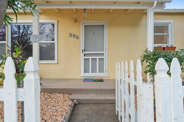 view of property entrance