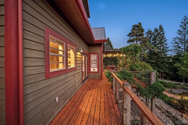 40695 Roseman Creek Rd, Gualala, CA 95445 - view of wooden deck
