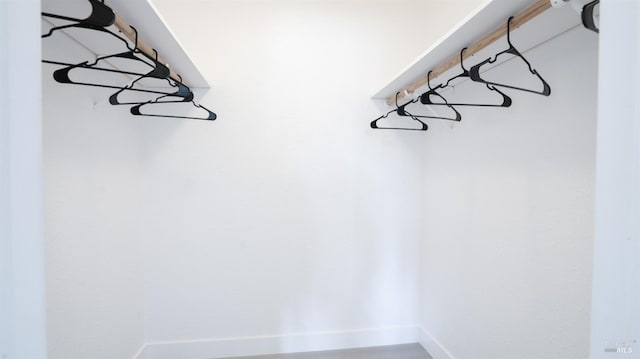 view of spacious closet