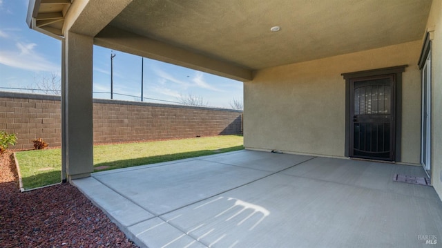 view of patio